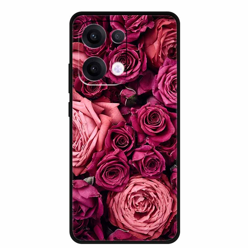TPU Case For OPPO Reno 13 5G Phone Case Coque Shocproof Black Silicone Soft Back Cover For OPPO Reno 13 Reno13 Pro Case Funda