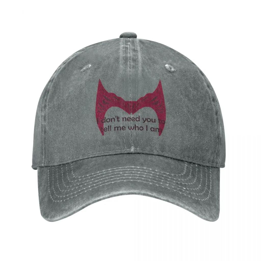I don't need you to tell me who I am Baseball Cap Big Size Hat Fishing Caps Cosplay Mens Hat Women'S