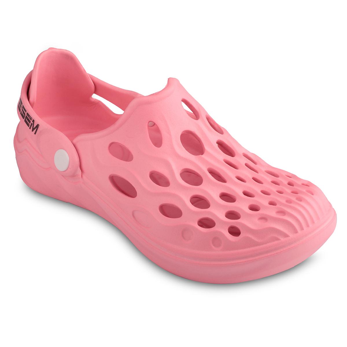 

Женские суперлегкие дышащие летние пляжные тапочки с мягкой подошвой, сабо 36 розовый