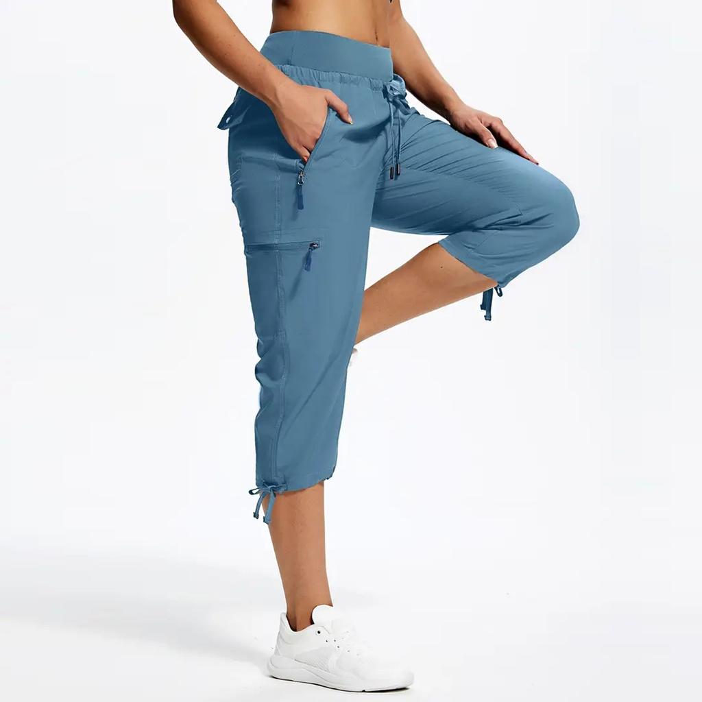 Hiking Pants For Women With Pockets Lightweight Quick Dry Cargo  Travel Pants