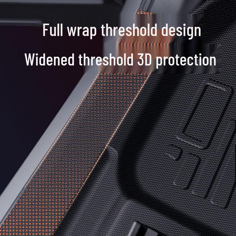 Geely Xingyuan 2024-2025 Double-Layer Door Sill Floor Mats, Full Surround TPE