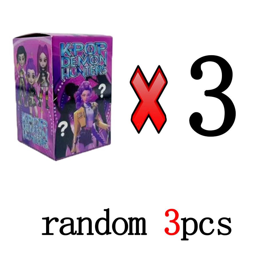 Anime Kpop Demon Hunters Tiger Figure Blind Box Series Desk Decoration Toy Statues for Kids Halloween Christmas Gifts