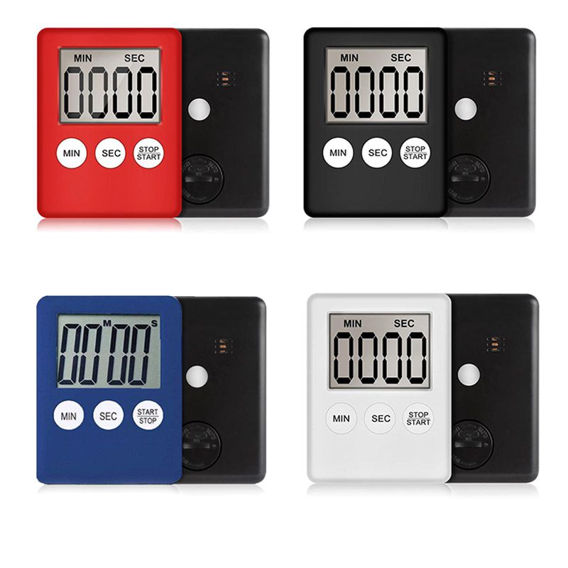Large Lcd Magnetic Digital Kitchen Timer Countdown Up Clock Cooking Alarm Loud