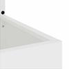 Garden Privacy Screen Canvas Animal Pattern White 32 x 32 x 150 cm