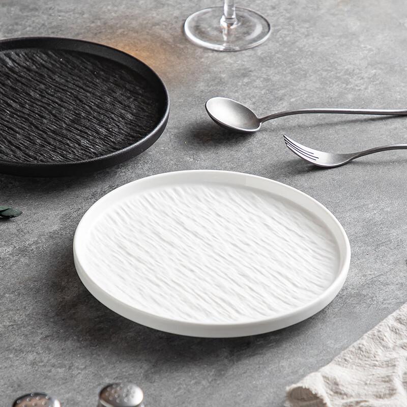 Japanese Style Ceramic Steak & Pasta Plate