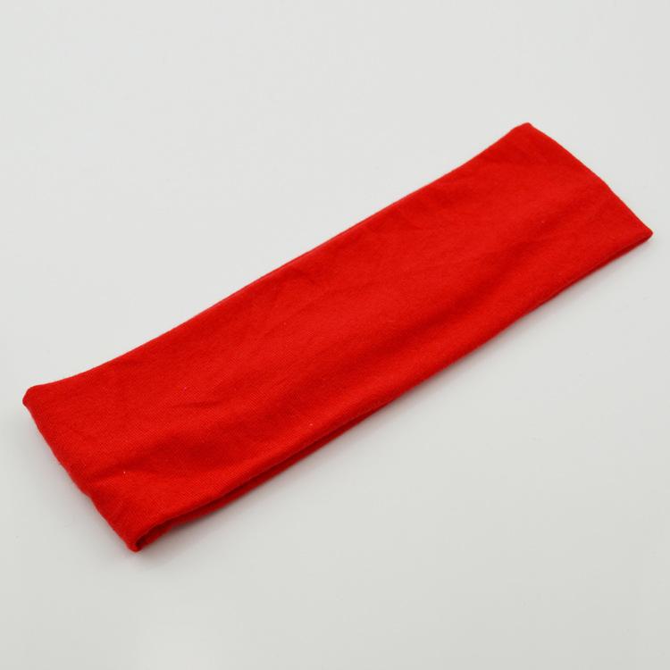 

Sports Headbands for Yoga & Running, Custom Logo Head Wraps красный