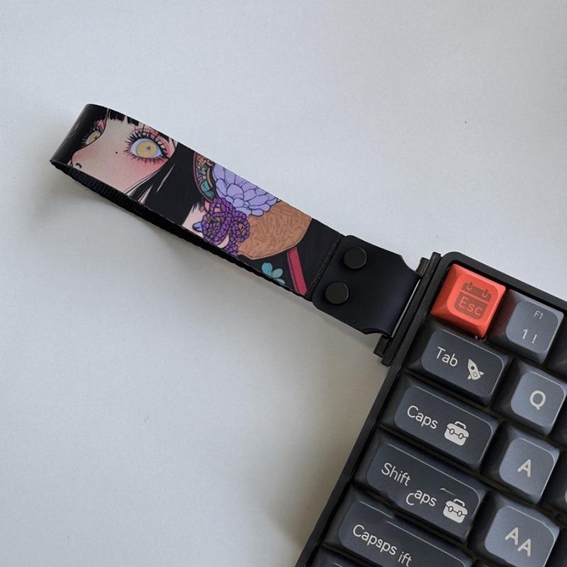 Cartoon Anime Keyboard Straps Keyboard Ribbon Customization Magnetic Axis Keyboard Strap Wooting Atk68 Drunkdeer Looting Decor