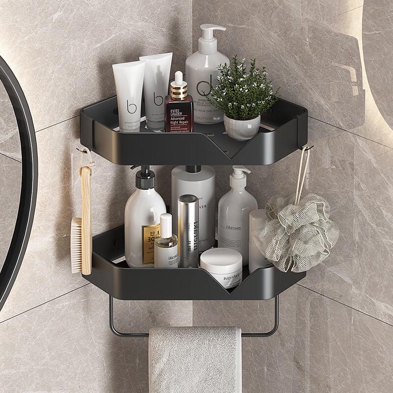 Handun Triangular Bathroom Corner Shelf
