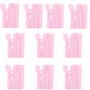 10Pcs Nylon Zippers for Sewing Craft 27.5Inch/70cm Sewing Zippers Open-end Zips Fasteners for Bag Wallet Pouches Clothes