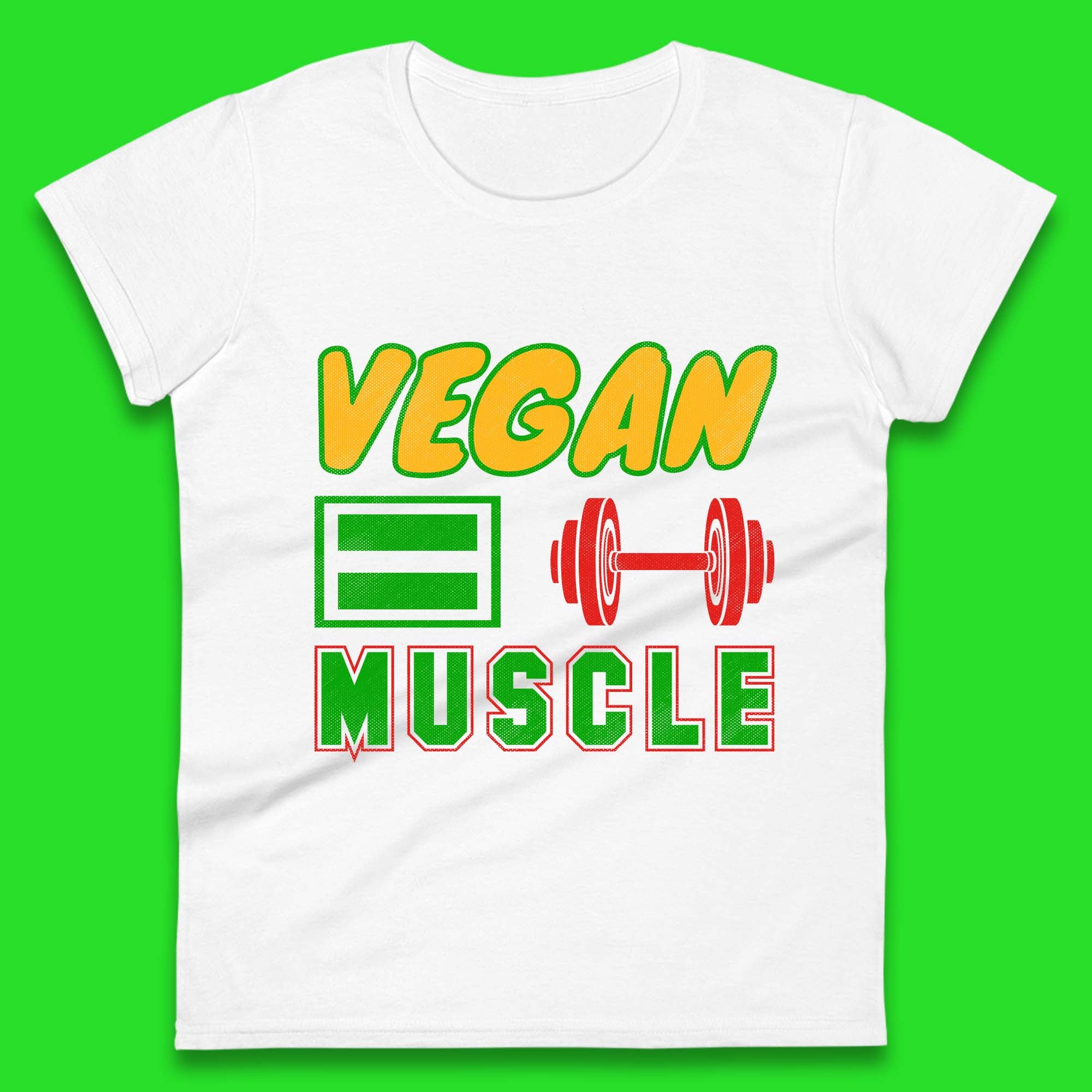 Vegan Muscle Womens T-Shirt Mens Tops Tees Unisex 3XL