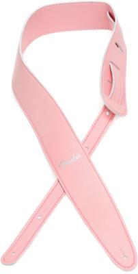 Fender USA Vegan Leather Shell Strap, Pink, 2.5"