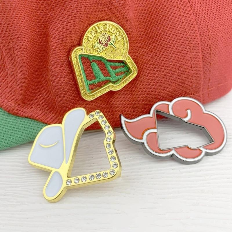 Metal Hat Pin Elegant Enamel Brooch Creative Decoration Pins Personalized Pin for Hats and Jackets Clothing Decorations