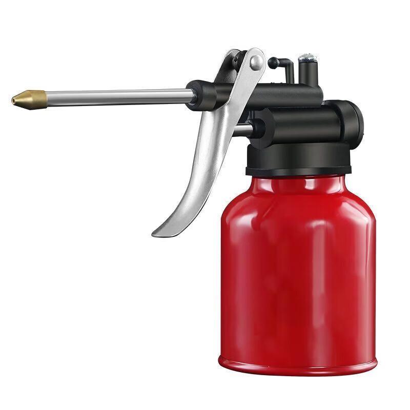 Manual Long Spout Metal Oiler Pot