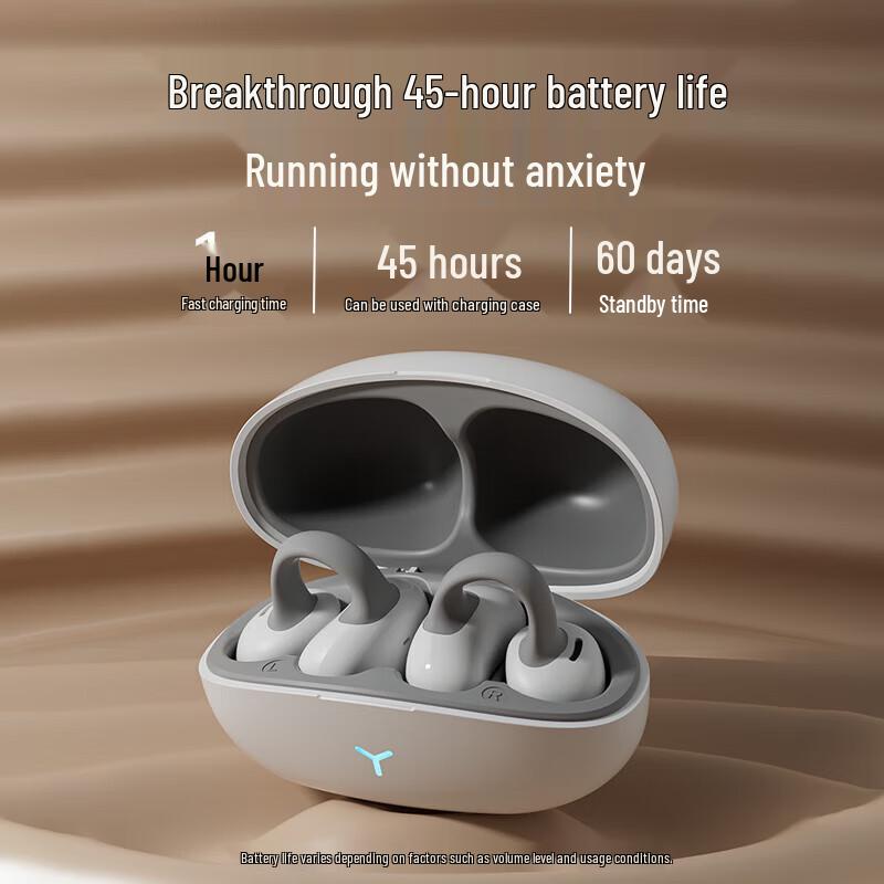 OKSJ HM-20 Bone Conduction Clip-On Wireless Earphones