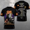 Hot Rock Ozzy Band 3d Printing T-shirt Men Women Fashion Hip Hop Short Sleeve Sports O-Neck Tops Tees For Men Clothes