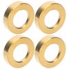 4Pcs Mountain Bike   Alloy Screw   Spacers Brake Caliper Concave Gasket M6