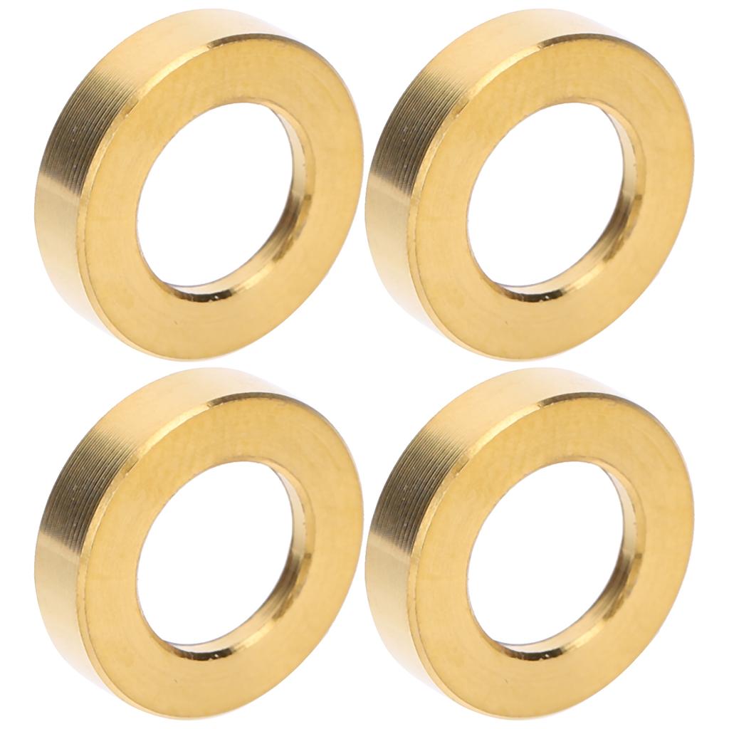 4Pcs Mountain Bike   Alloy Screw   Spacers Brake Caliper Concave Gasket M6