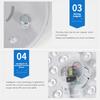 Ceiling Light Module Retrofit LED Panel Light Source Module Replacement for Living Dining Bedroom Kitchen White Light