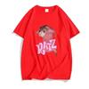 Ratz Pink Mouse Cartoon T-shirt 100% Cotton Casual Short Sleeve Men Tee-shirt Summer Male Round Neck Tshirt Fashion Man Clothing
