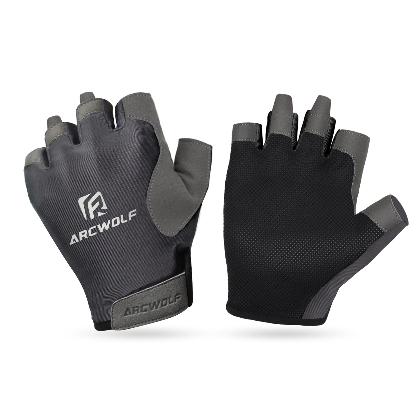 

рыболовные перчатки для с и дизайн для велоспорта и Сверхлегкие, дышащие, устойчивые к УФ-излучению летние, с обрезанными пальцами, противоскользящие для пеших прогулок.