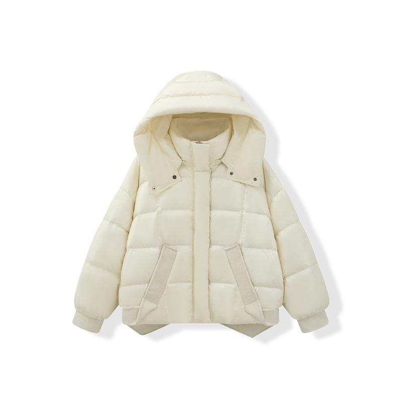 Short goose down jacket premium winter satin new small bread jacket down jacket cold proof