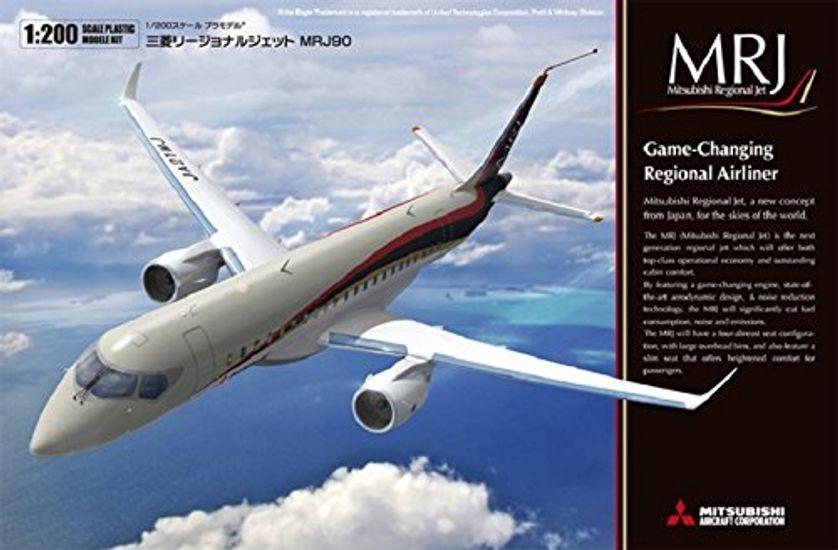 

Пластиковая модель самолета Mitsubishi Regional Jet MRJ90 Fine Mold 15504 1/200