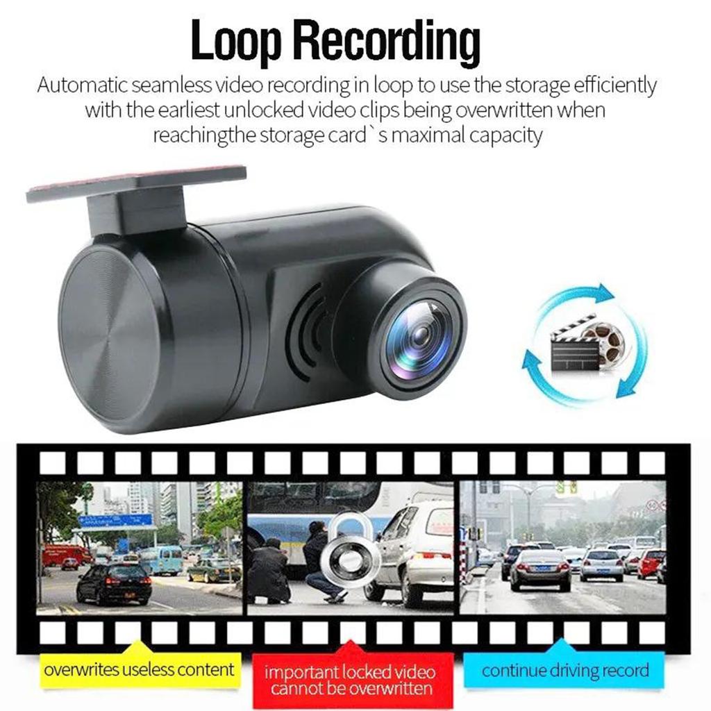 Dashcam Auto Car Full High Definition Video Recorder with Forward Collision Warning WiFi G-Sensor Camcorder Cameras