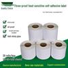 Durable Thermal Label Paper, 80x80mm, 500 Sheets - Adhesive Labels for Thermal Printing