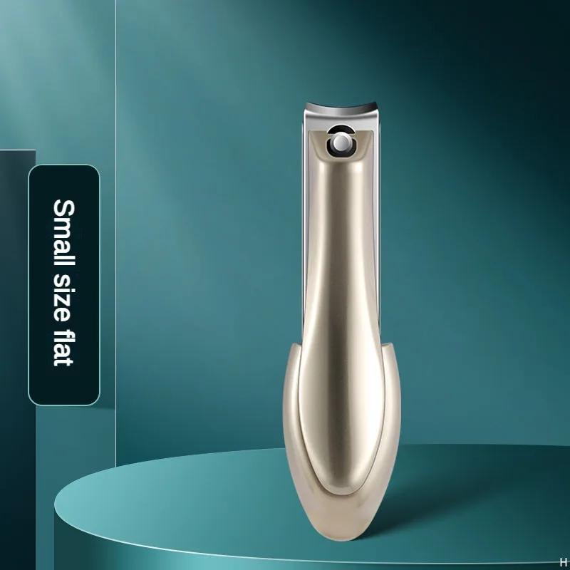 

1pc Nail Clippers Stainless Steel Anti Splash Fingernail Cutter Manicure Tools Bionics Design Nail Trimmer Pedicure Scissor