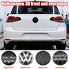 1Pc 3D ABS Car Rear Trunk Emblem Badge Logo For Volkswagen VW MK7 Golf 7 7.5 MK7.5 GTI R Rline GTD Replacement Auto Accessories Zl9