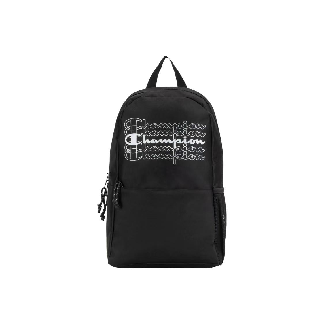 

Champion Velocity Backpack Multi-Phantom Classic Script Logo Polyester Unisex Backpack Black CH1313-001 Black