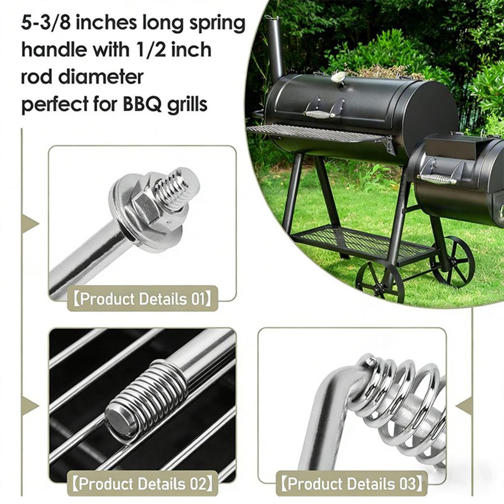 Handle for Barbecue , Accessory, Grip Outdoor Cooking.