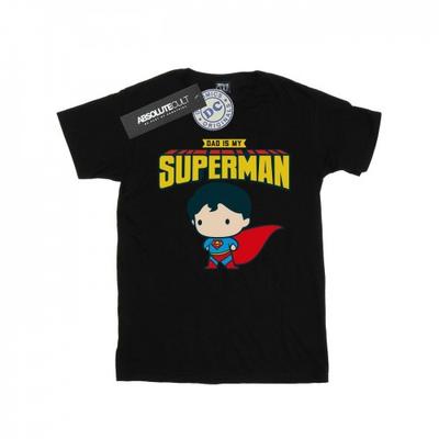 Dievčenské bavlnené tričko Superman Môj otec je môj hrdina