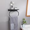 Modern Towel Rings Bathroom Storage Solution Sturdy Stainless Steel Construction Fit Various Wall Types Daily Use