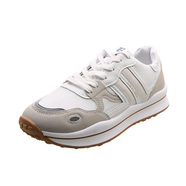 

Жіночі кросівки Осінь Нова Гумова м яка підошва Кольорове поєднання Модні на платформі Повсякденні Кортези Змішана партія 35