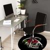 1pc Skull and Rose Tattoo Design Round carpet, Perfect for Decorating Chairs, Living Rooms, Or Bedrooms, for Living Room.109