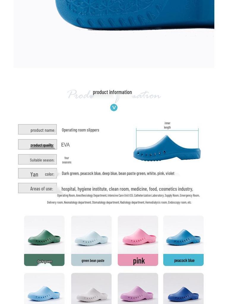 Surgical Non-Slip Closed Toe Soft Sole Shoes for Men & Women