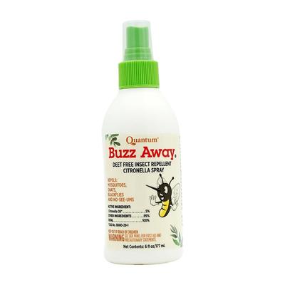 Buzz Away Deet Free Insect Repellent Citronella Spray, 6 Fl Oz
