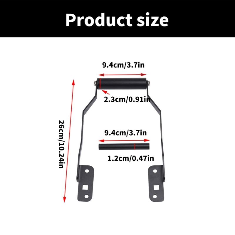 Iron Map & Smartphone Stand Adjustable Motorcycle Phone Mount 360 Degree Rotation Phone Holding for F900XR 2020 2024