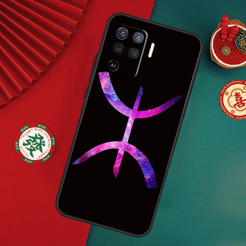 Amazigh Berber Flag Case For Oppo A6 A5 Pro A15 A18 A38 A58 A78 A98 A54 A74 A94 A17 A57 A80 A60 A40 A16 A76 A96