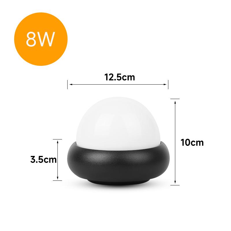 LED Vegglampe LED 8/12W Veranda Sconce Lampe 110/220V LED Armatur Interiørlampe for trapp Soverom Utendørs Hage LED-belysning