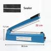 Portable Sealing Machine Manual Homeuse Heat Sealing Machine Heat Shrink Film Cutting Machine Food Vacuum Packing Hot Seal Cased