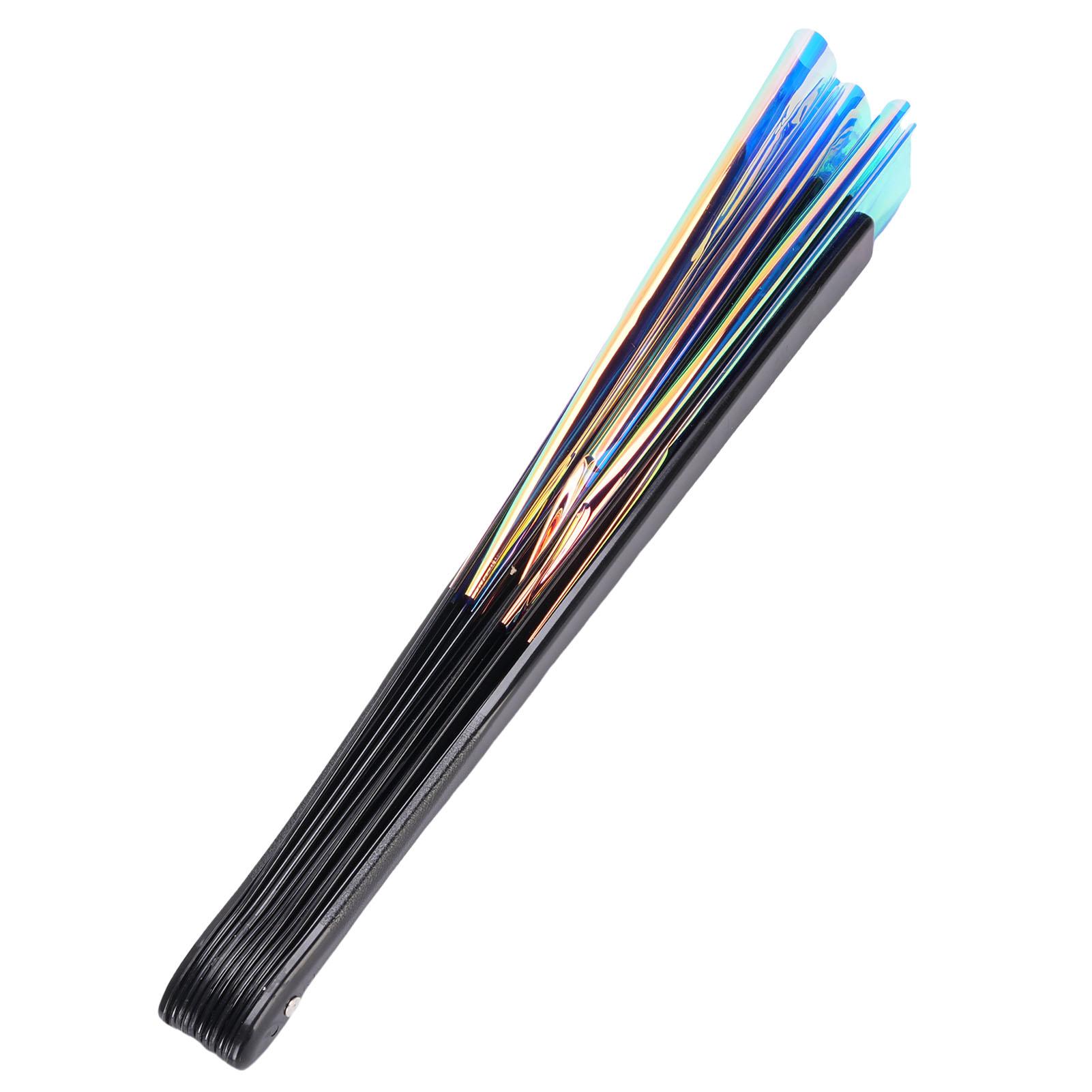 

Большой складной веер стильный портативный складной ручной веер для танцев свадебных фестивалей вечеринок клубов