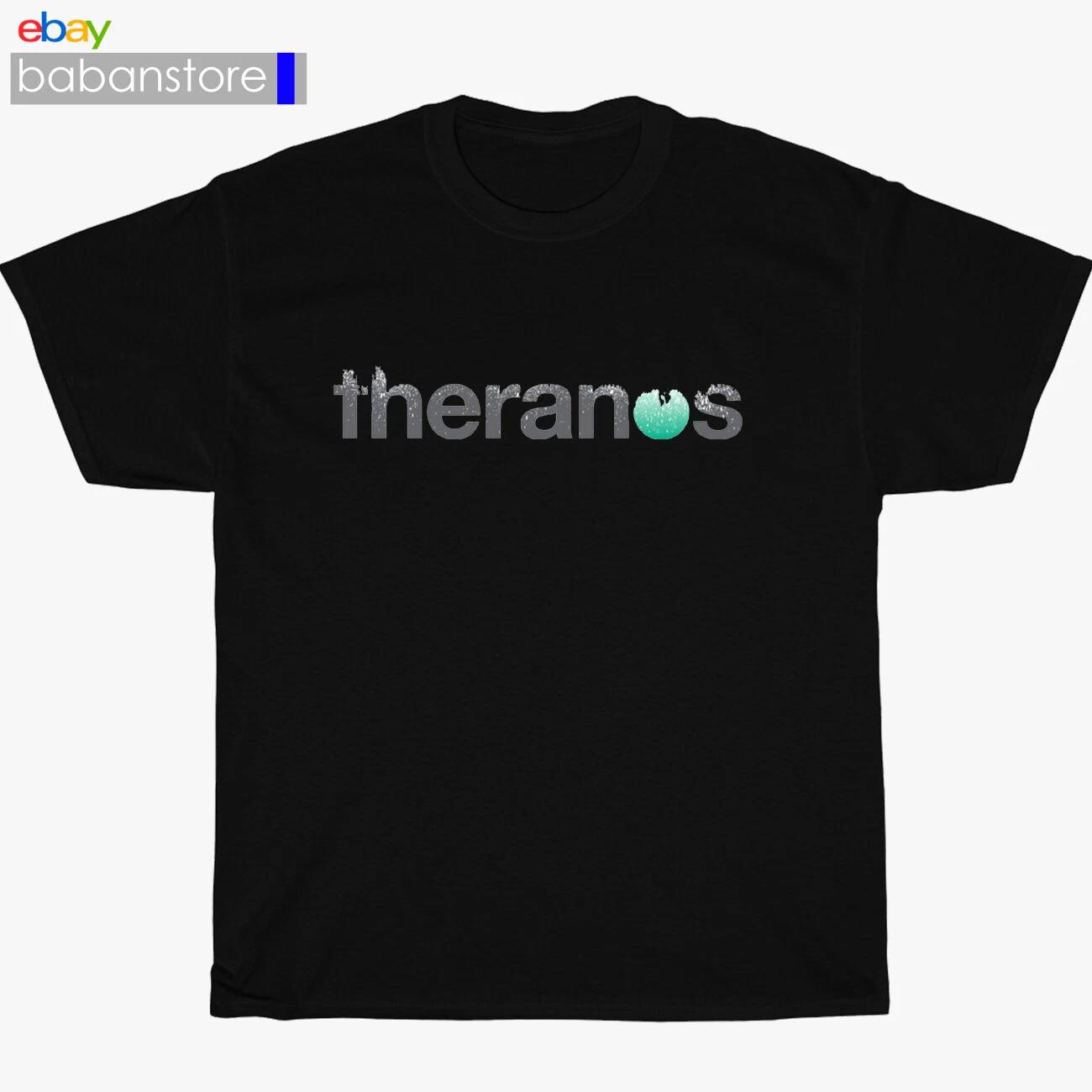 

New Theranos Logo Black/White/Grey/Navy T shirt Size S-5XL 4XL