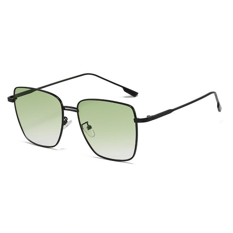 Fashion Women'S Square Sunglasses Two-Color Cute Blush Sunglasses European, American Trend Korean Version Of Avant-Garde Versatile Glasses