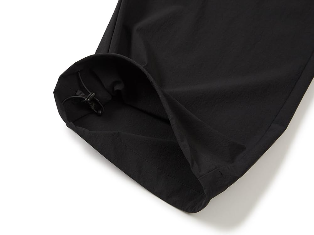 Snow Peak Root Cargo String Pants and Size L GS-S25FURPT66, Men's Women's, Black,