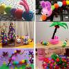Learning Educational Soft Fluffy Balls DIY Sewing Craft Plush Craft Pompoms Fluffy Poms Decorations