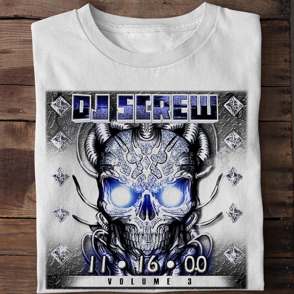 

Rare DJ Screw 11 16 2000 Collection Gift For Fan White S-2345XL T-shirt TMB1603 Unisex T-Shirt M