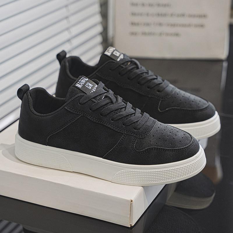 Cheap Beige Men's Leisure Shoes Large Size 48 Low Top Board Shoes for Men Breathable Lace-up Vulcanize Shoes Men Casual Sneaker