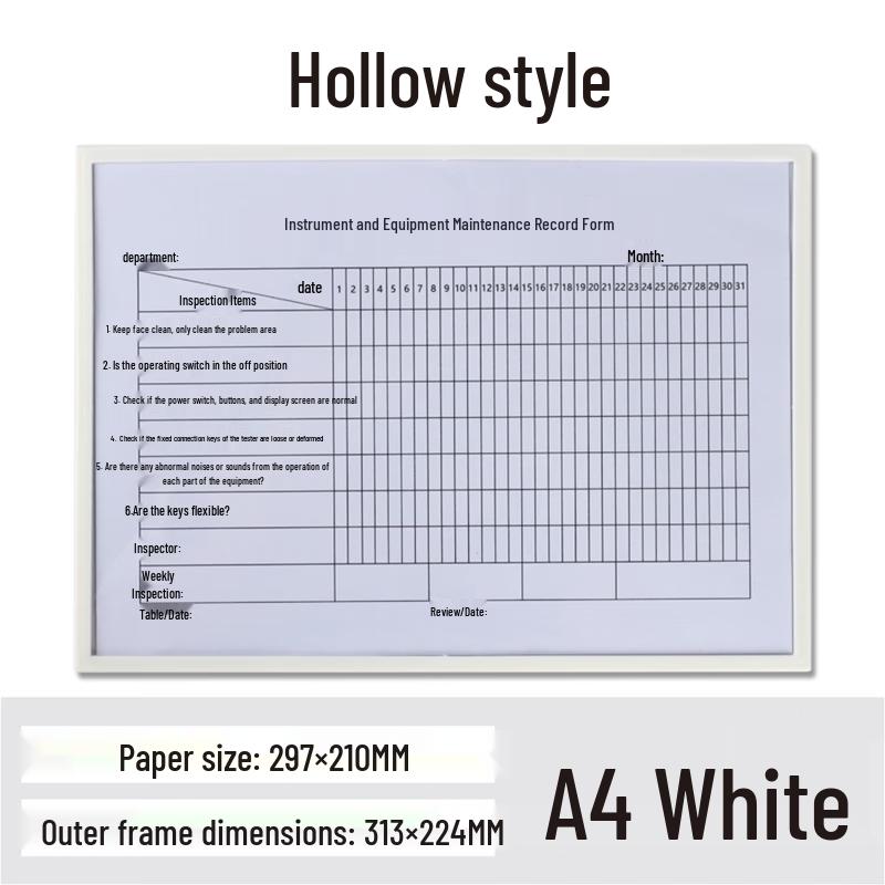 A4 Magnetic Insert File Folder Set